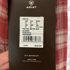 NWT Ariat men’s medium